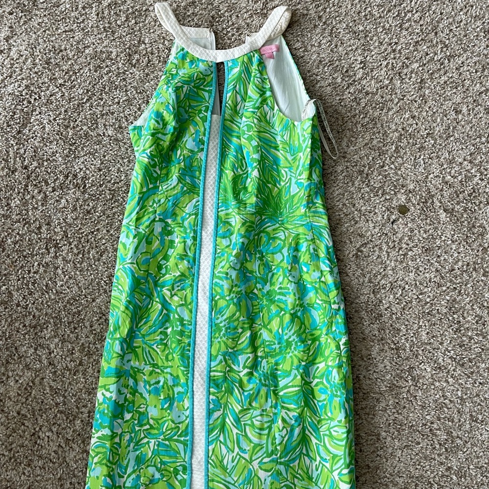 Lilly Pulitzer green dress